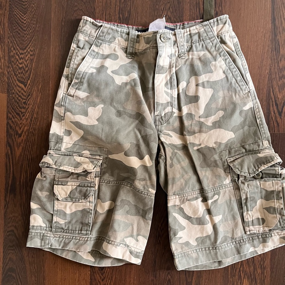 Boys Gap Camo Print Cargo Shorts Size 14(Cart- 124)
